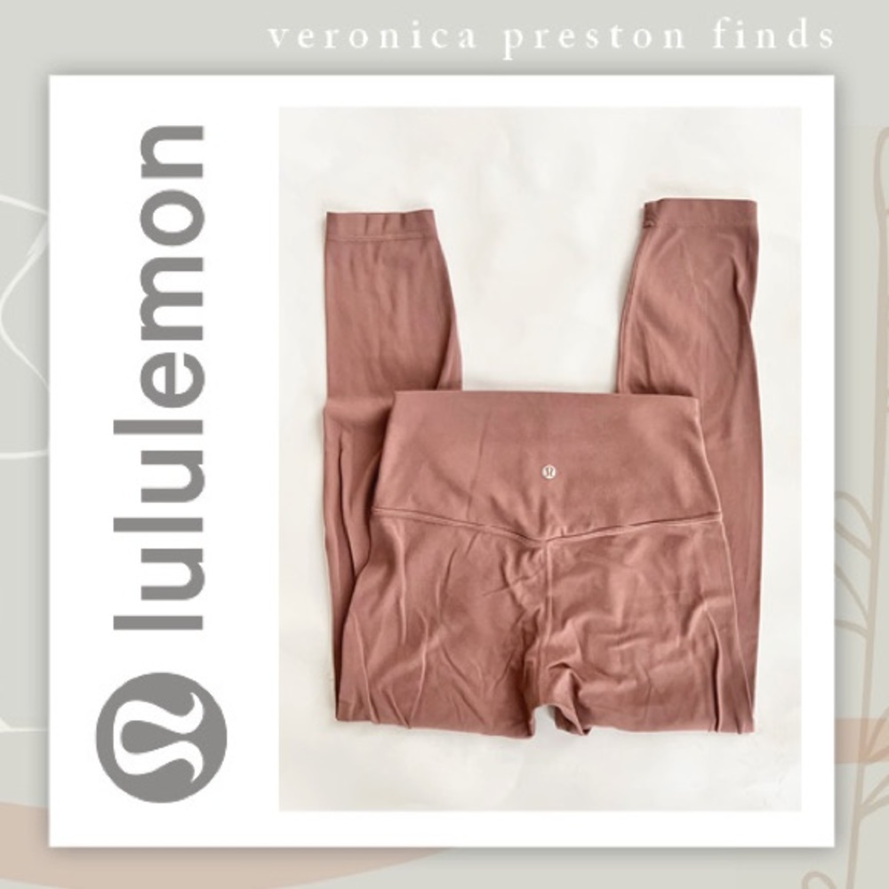 Lululemon Mauve Align Leggings 25"